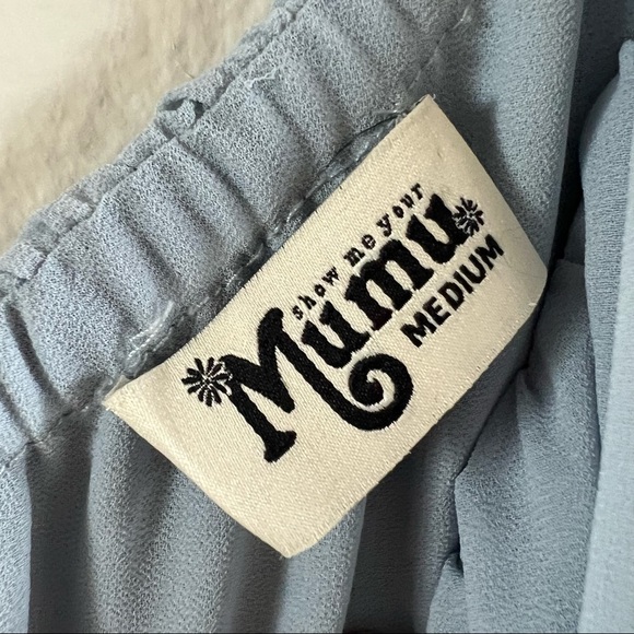 Show Me Your Mumu Tango Ruffle Maxi Dress M - Picture 4 of 14